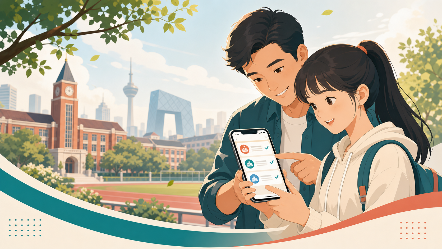 北京中考报考助手页面封面